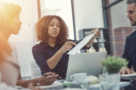 KR1STNA Media Team reviewing marketing and sales data for client KR1STNA Media Team reviewing marketing and sales data for client